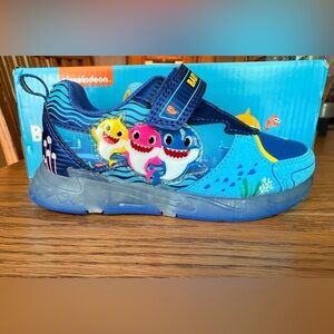 Nickelodeon Kids Blue Baby Shark Sneakers